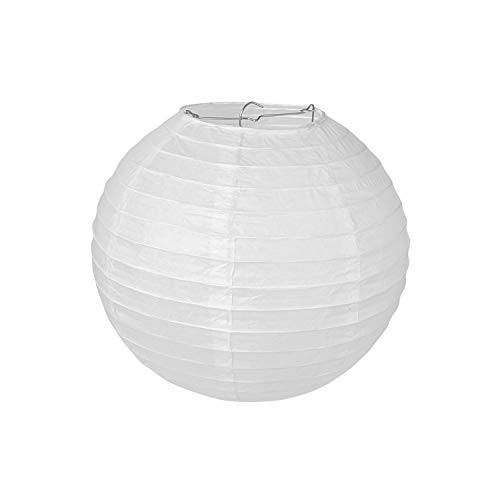 Pajoma 71695 – Lámpara de techo, papel, color blanco, 25 x 25 x 25 cm (1 unidad)