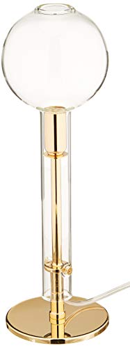 Selene illuminazione ampolla Lámpara de mesa 33 W, cristal con marco dorado