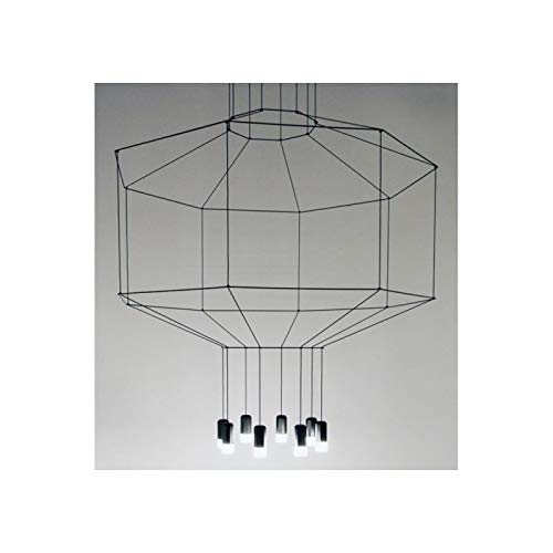 vibia – lámpara Colgante vibia wireflow 0301 – Color Negro