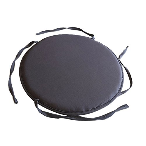 Bolange - Cojín redondo para asiento (35 x 35 cm), diseño de cojín circular