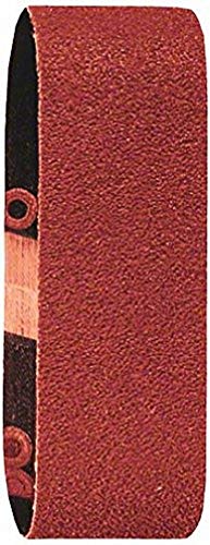 Bosch 2 609 256 183 - Juego de hojas de lija de 3 piezas para lijadora minibanda de Bosch, calidad roja (pack de 3)