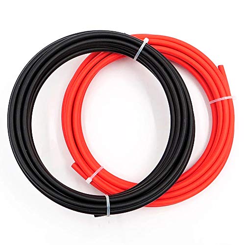 Cable Solar Rojo y Negro 6mm² Doble aislada / 5R+5N Cables de alta calidad XLPE 1500v