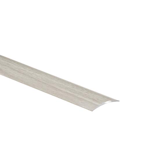 CEZAR W-AL-LPOSK-DW-090 Listón de protección/riel perfil de transición con laminado/decoración de madera de roble rural con tacos ancho autoadhesivo 40 mm, 40 x 900 mm