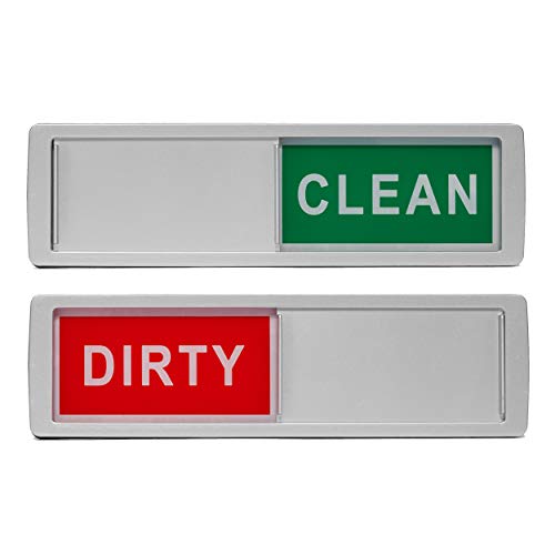 CHARLES DAILY PREMIUM DISH NANNY - Lavavajillas Signo indicador - Ayuda para la limpieza del plato - Nunca mezcle los platos limpios y sucios - ayudantes domésticos todas las superficies