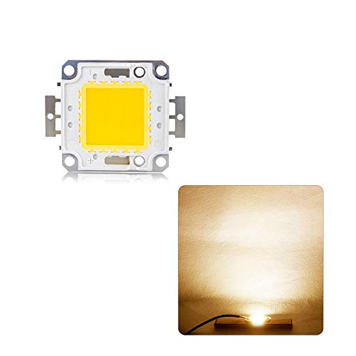 Chips LED COB 10W 20W 30W 50W 100W Chip de lámpara DC 12V 36V DIY Foco reflector LED Luces Iluminación blanca / blanca cálida-Blanco cálido_50W