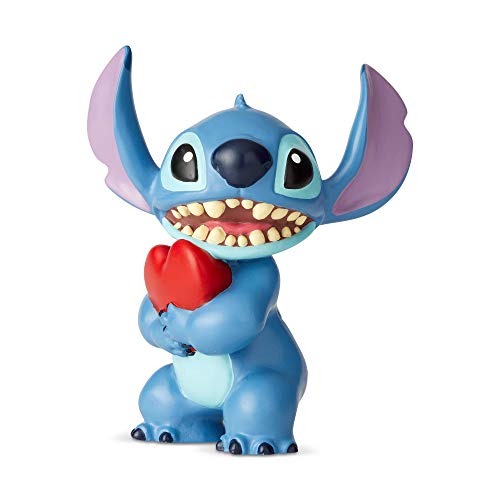 Disney, Figura de Stitch con corazón de "Lilo y Stitch", Enesco