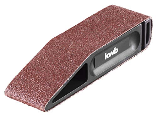 kwb 483900 Lijadora de Mano Lijado de 40 x 303 mm, utilizable con Diferentes Tipos de Bandas abrasivas