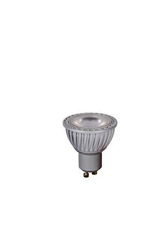 Lucide LED Bulb – Bombilla LED – 5 cm de diámetro – LED DIM. – GU10 – 3 x 5 W 3000 K – Gris