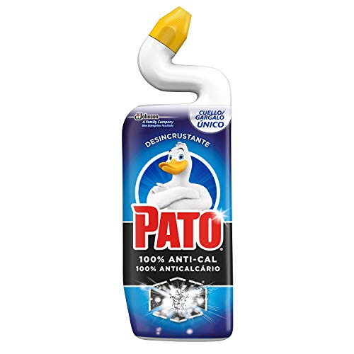 Pato - WC Anti Cal, Limpiador para Inodoro contra la cal, 750 ml