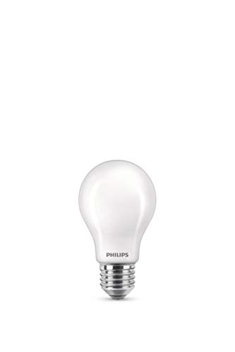 Philips Bombilla LED cristal 40 W estándar E27, mate, reproducción cromática de 90, regulable