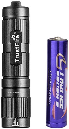 TrustFire Mini3 Mini Led Linterna con llavero 100 lúmenes con una batería alcalina AAA de 1,5V