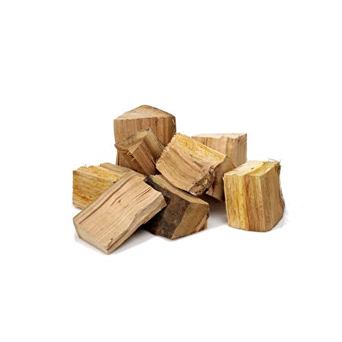 VIALCA BBQ Serie – Leña de olivo Pugliese para ahumar – Chunks tocones piezas de madera 4/8 cm para ahumado Smokey Olive Wood – 1,5 kg