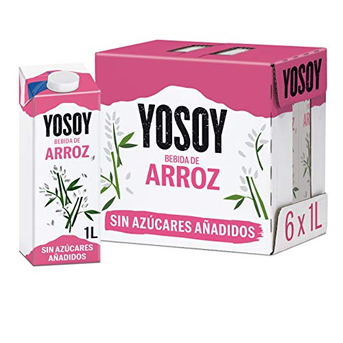 Yosoy - Bebida Vegetal de Arroz - Caja de 6 x 1L