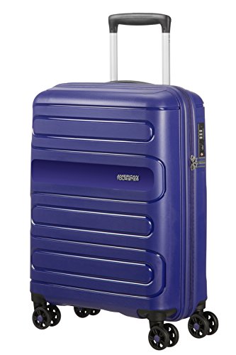 American Tourister Sunside Spinner 55/20 Equipaje de Mano, 55 cm, 35 litros, Azul (Navy)