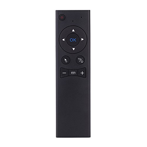 Andoer MX6 2.4G Portátil Control Remoto Inalámbrico Aire Ratón Inalámbrico Voz del Mando a Distancia con Adaptador del Receptor de USB 2.0 para Smart TV Android TV Box Mini PC