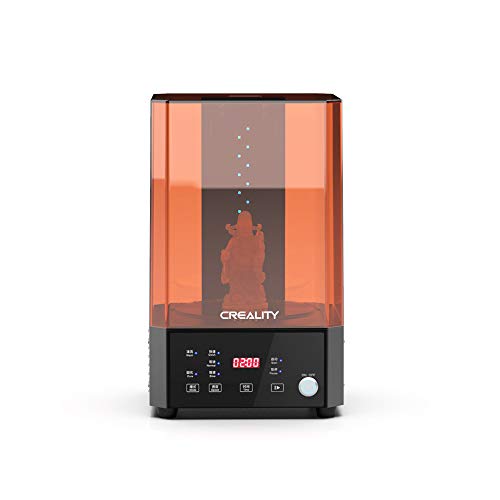 Creality 3D UW-01 - Máquina de lavado y rizado, 2 en 1, UV, caja giratoria para modelos de impresora 3D de resina, 170 x 120 x 160 mm