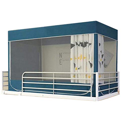 GAKIN Mosquitera para litera, tienda de campaña, cortina de tela para dormitorio de 90 x 190 x 110 cm, 1 juego