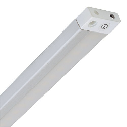 LED de luz descendente Cassia Sensor Switch Tone, 80 cm, farbve en 3 niveles Bordes liche (3000 K/4000 K/6500 K), para óptima condiciones de luz y luz máxima comodidad en la cocina