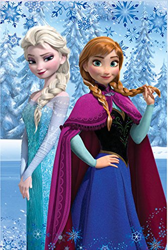 Manta polar Frozen Disney hermanas