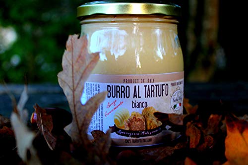 Mantequilla de Trufa Blanca 500g - Receta Incluida - made in italy - 100% natural