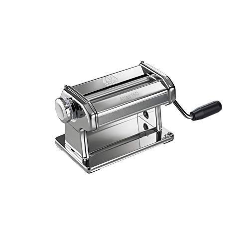 Marcato - Accesorio para cortar pasta (fabricado en Italia), funciona con máquina de pasta Atlas 150 150 rodillo de pasta, 150 mm. Pasta Roller Acero inoxidable.