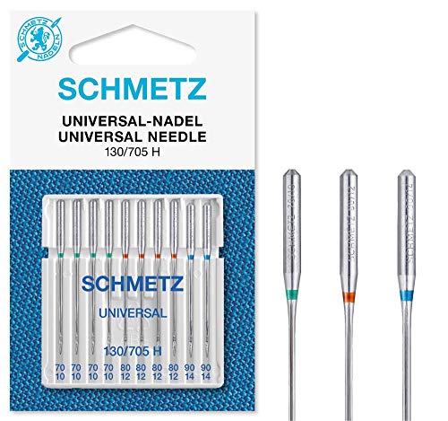 Sewing Machine Needle Schmetz Assorted 70-90 from Germany x10 needle packet by Schmetz