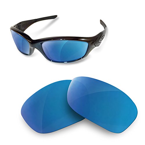 sunglasses restorer Lentes Polarizadas de Recambio Blue Mirror para Oakley Straight Jacket 2.0