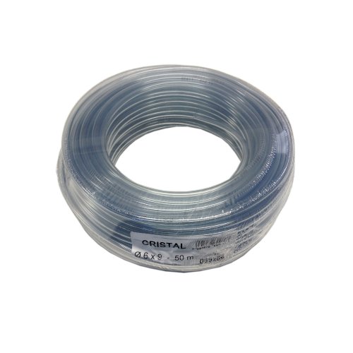 Tricoflex 00311132 - Manguera flexible (PVC, 6 mm diámetro interior, 50 m), transparente