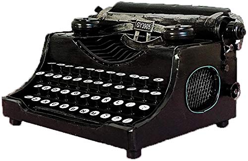 XIAOWANG Vintage Retro máquina de Escribir - el Arte de Metal Antiguo Modelo de apoyos decoración Retro máquina de Escribir rodaje de la película (artesanía Que no Funciona)