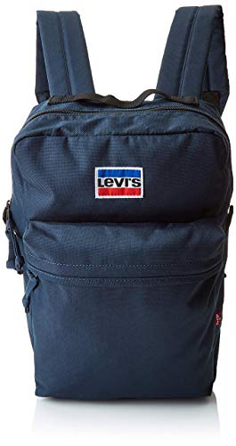Levi's Mini Levi's® L Pack, Mochila Hombre, Azul (Navy Blue), 10.5 x 37 x 23.5 cm (W x H x L)