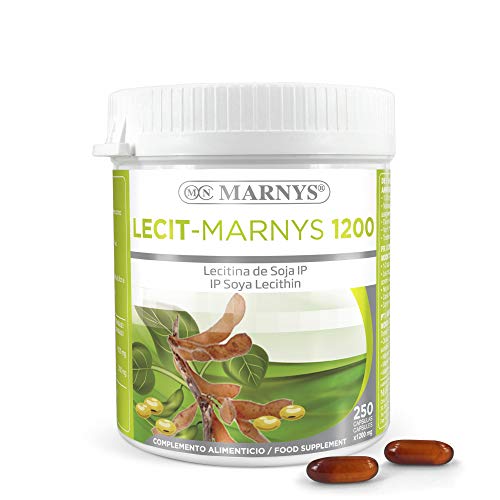 MARNYS Lecit-Marnys Lecitina de Soja 250 cápsulas 1200 mg
