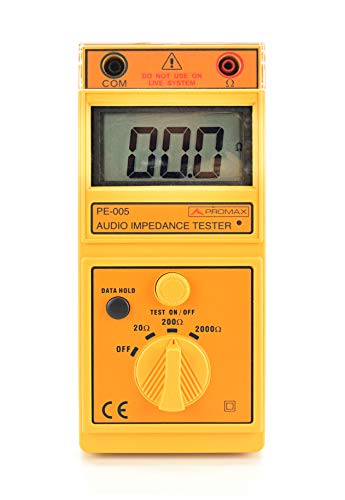 Medidor de impedancias de audio PE-005