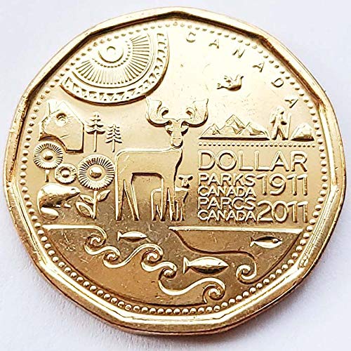 Moneda Conmemorativa de 1 Yen de Canadá de 2011, Moneda Conmemorativa de 26,5 mm, Adorno de Recuerdo