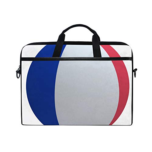 Montoj - Bolsa para portátil de 15 pulgadas, diseño de bandera de Francia