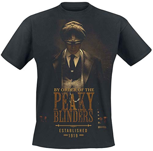 Peaky Blinders - Gangs Of Birmingham EST 1919 Camiseta Negro M