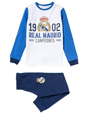 Pijama Niño Real Madrid 1902 Campeones Manga Larga Fino (14)