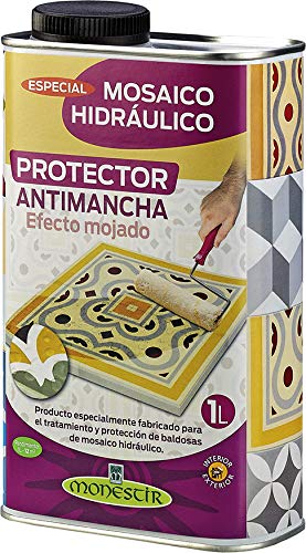 Protector Antimancha Efecto Mojado, Especial Mosaico Hidráulico 1L MONESTIR