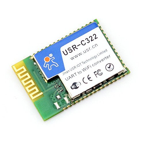 USR-C322 baja potencia Industrial en serie UART a Wifi módulo con TI CC3200