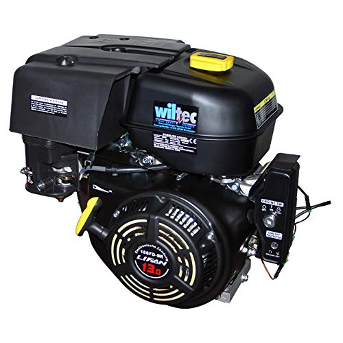 WilTec Motor de Gasolina LIFAN 188 9,5kW (13hp) con Embrague en baño de Aceite y E-Start