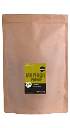 Wohltuer, Moringa orgánica en polvo molida (500g)