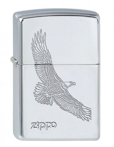 Zippo 1110001 Nr. 250 - Mechero Metalizado, diseño de águila
