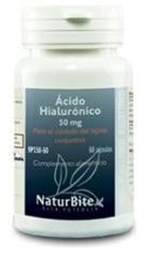 Ácido Hialurónico 60 cápsulas de 50 mg de Naturbite