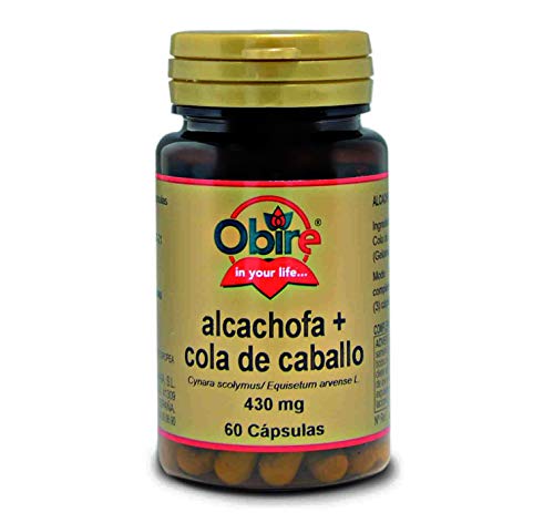 Alcachofa + cola de caballo 430 mg. 60 capsulas