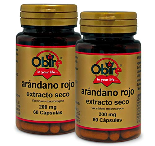Arándano rojo 5000 mg. (ext. seco 200 mg.) 60 capsulas (Pack 2 unid.)