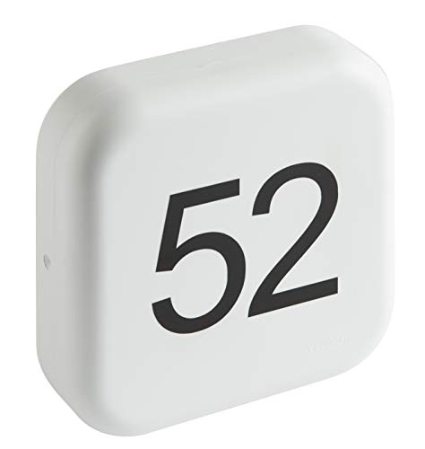 Arregui SE402-11 Volum casa, Placa de Señalización del Número de Vivienda, Blanco