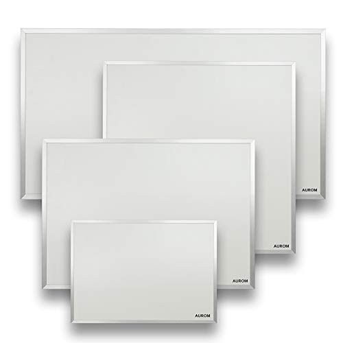 AUROM Sonplex - Calefacción de Aluminio, 300 – 1100 W, Calefactor Infrarrojos, Pared, electrico, baño, Blanco (550 W)