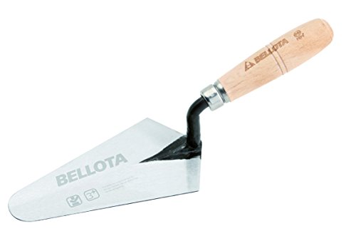 Bellota 5042K - Paleta Albañil con mango de madera, paleta forjada