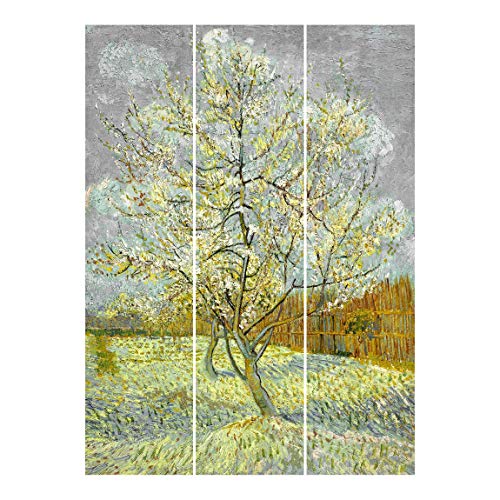 Bilderwelten Cortinas deslizables - Van Gogh - 3 Paneles japoneses Montaje de Pared 250x180cm