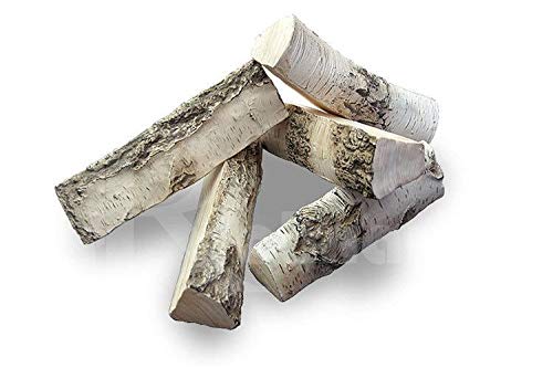 FYRECERAMICS accesorios de chimenea de bioetanol troncos decorativos de madera decoración cerámica fuego piedras decorativas - 5 piezas (Mix 3)