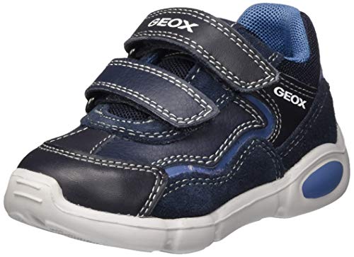 GEOX B PILLOW BOY A NAVY/AVIO Baby Boys' First Walking Shoes Low-Top Trainers size 21(EU)